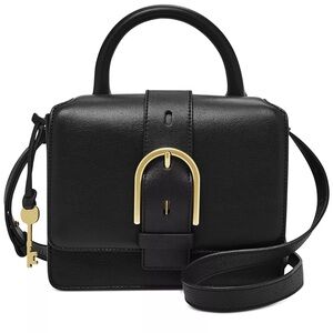 Fossil Wiley Crossbody Black Bag